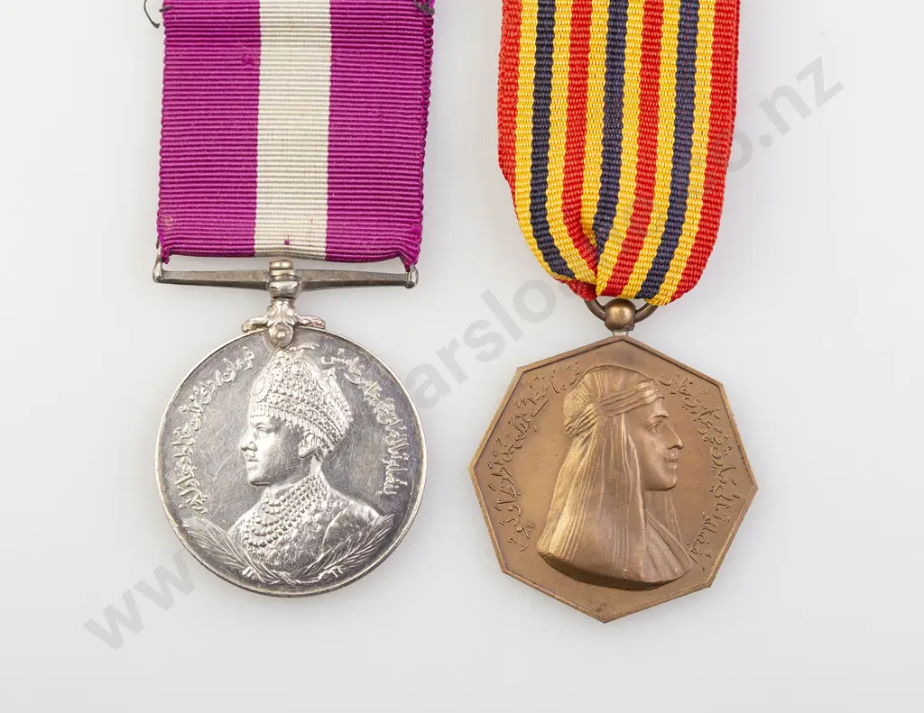 Two Bahawalpur Regiment Medals Image 1++