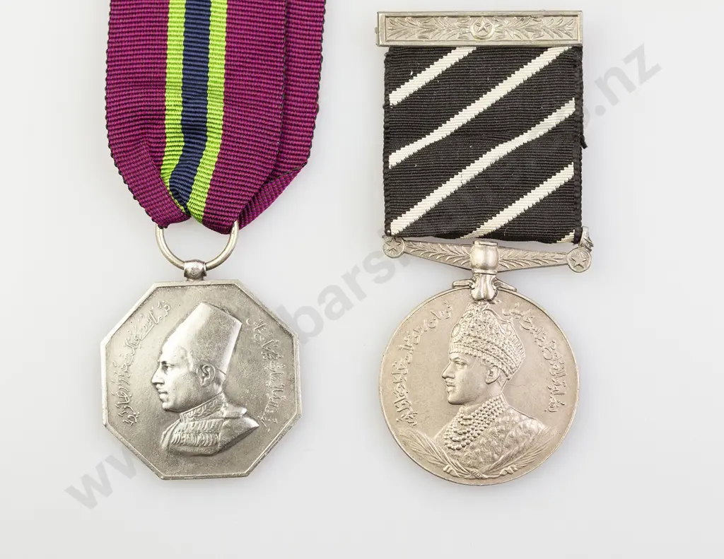 Two Bahawalpur Regiment Medals Image 1++