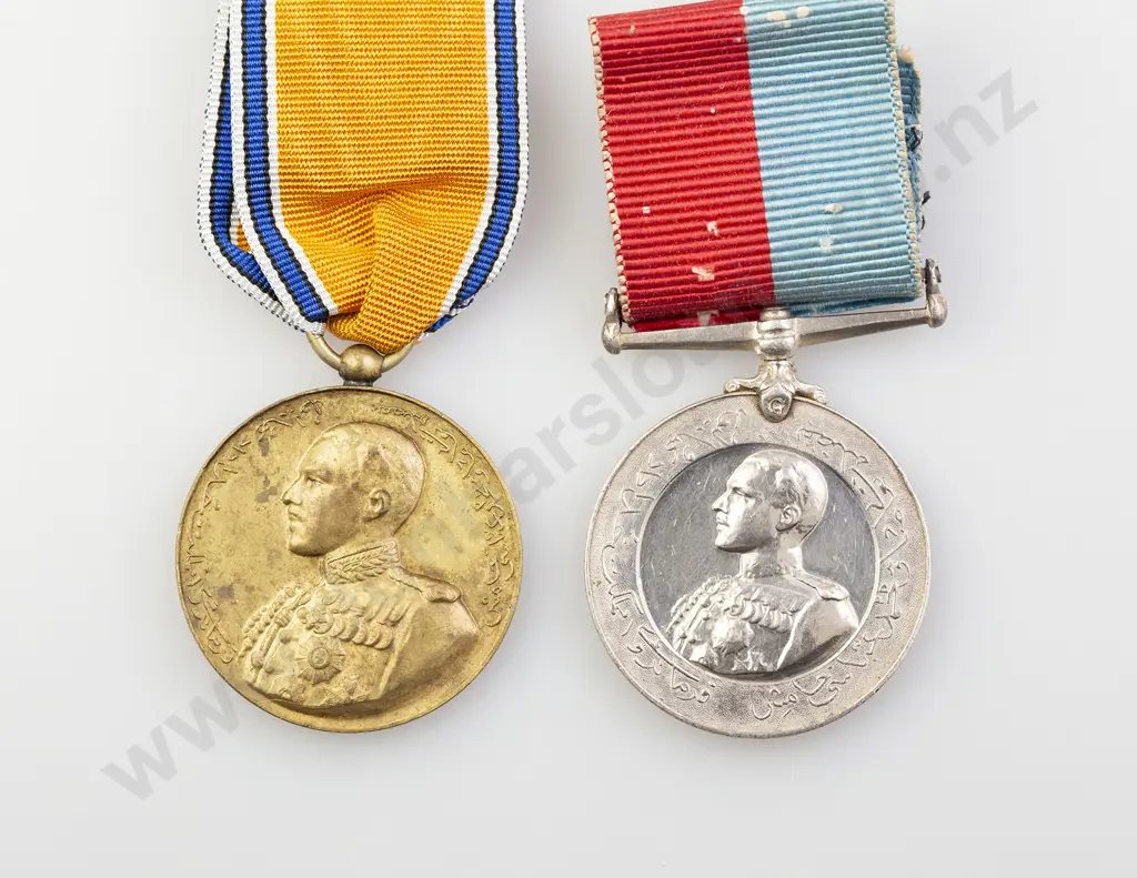 Two Bahawalpur Regiment Medals Image 1++