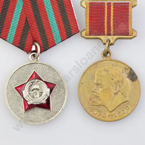 Two Russian Commemorative Medals