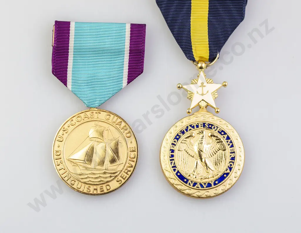 Two US Forces Service Medals Image 1++