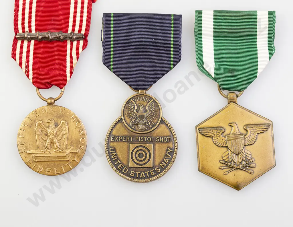 Three US Forces Service Medals Image 1++
