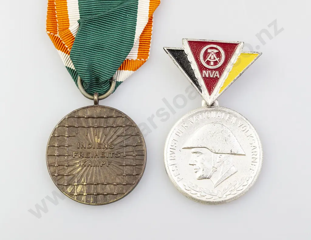 Two German Military Service Medals Image 1++