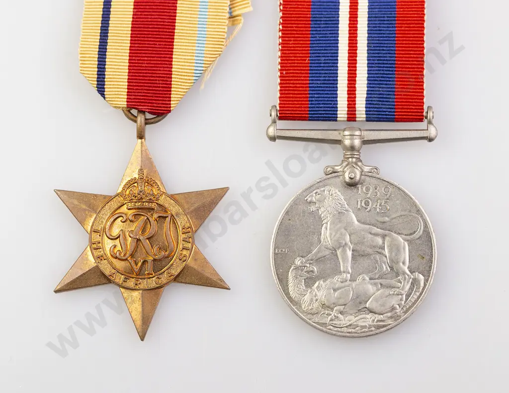 Two WWII Medals Image 1++