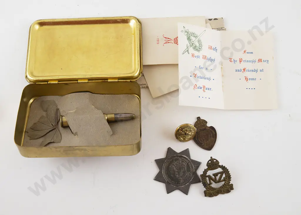 WWI Princess Mary Christmas 1914 Tin Image 1++