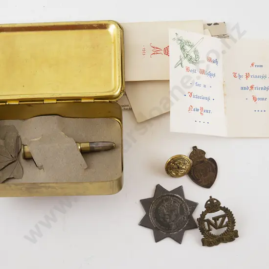 WWI Princess Mary Christmas 1914 Tin