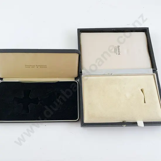 Two Medal Decoration Boxes