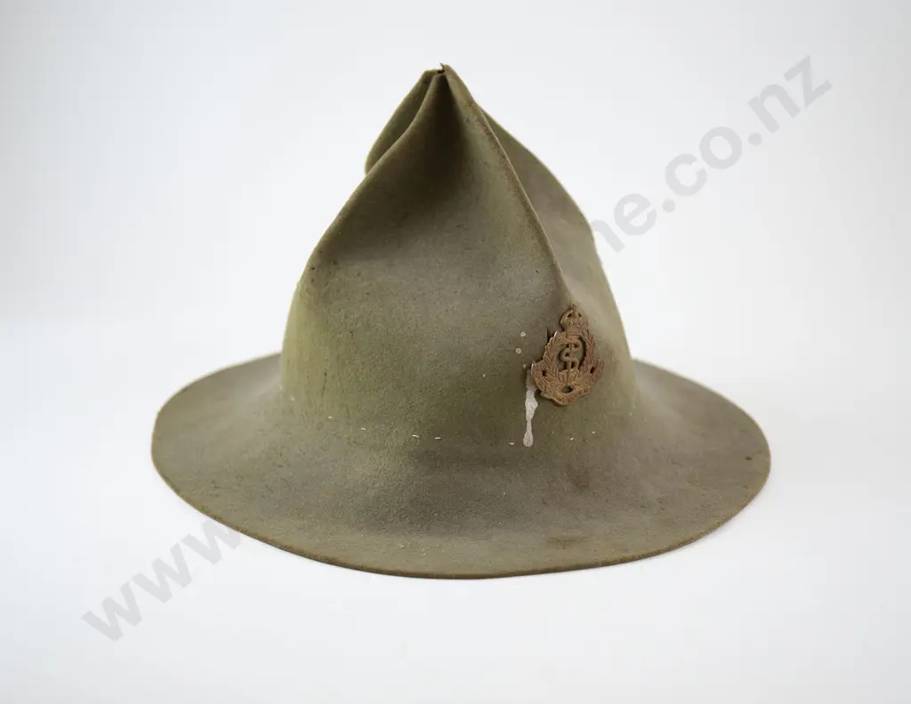 NZ WWII 'Lemon Squeezer' Hat Image 1++