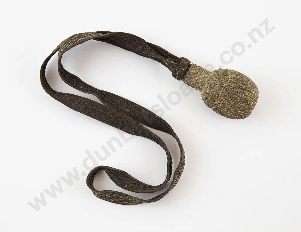 WWII German Officers Dagger Silver Thread Braid Lanyard Image 1++