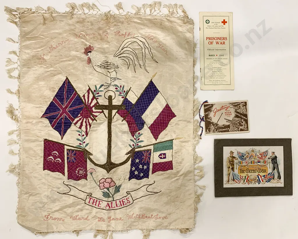 Embroidered Silk Panel Image 1++