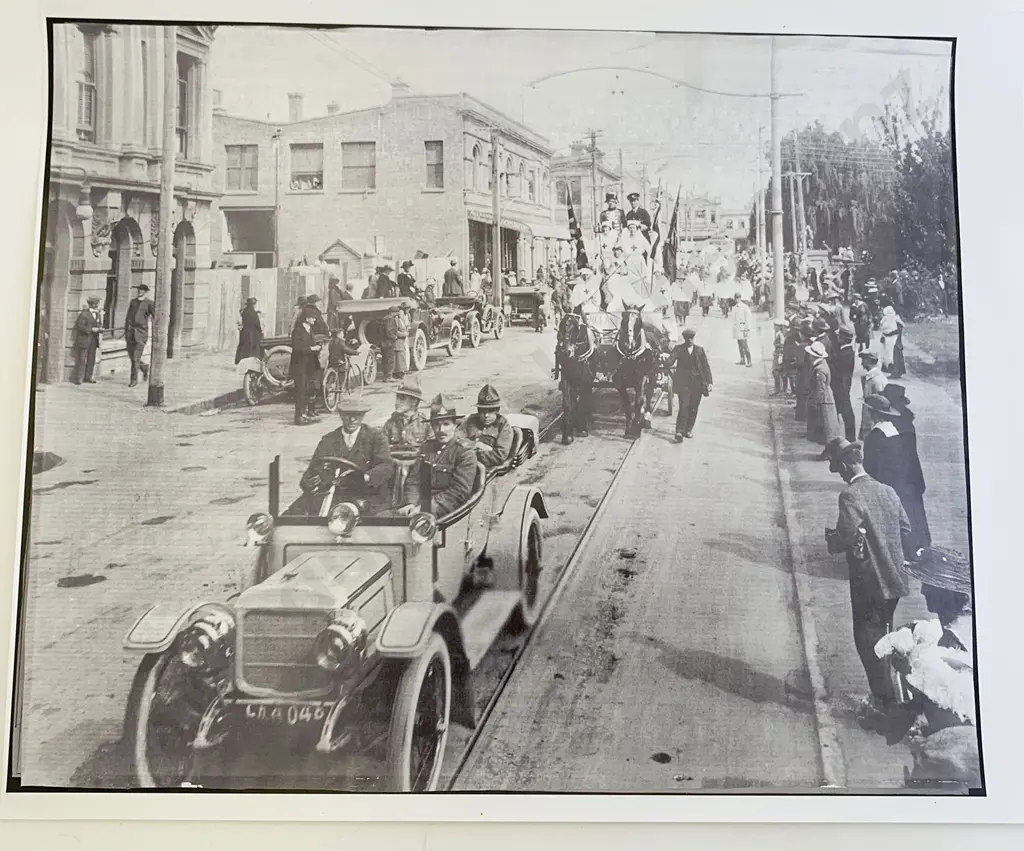 Three NZ Regimental Group Photographic Prints Image 1++