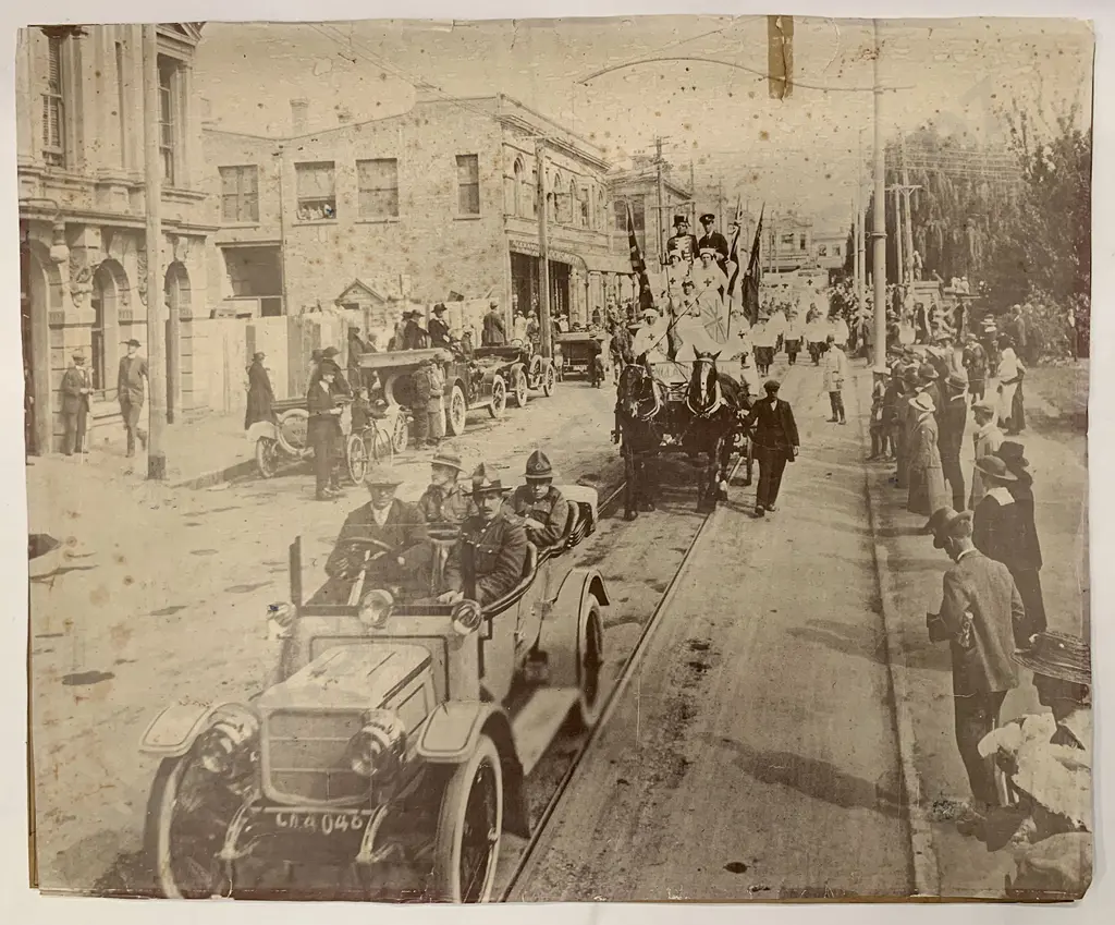 Three NZ Regimental Group Photographic Prints Image 1++
