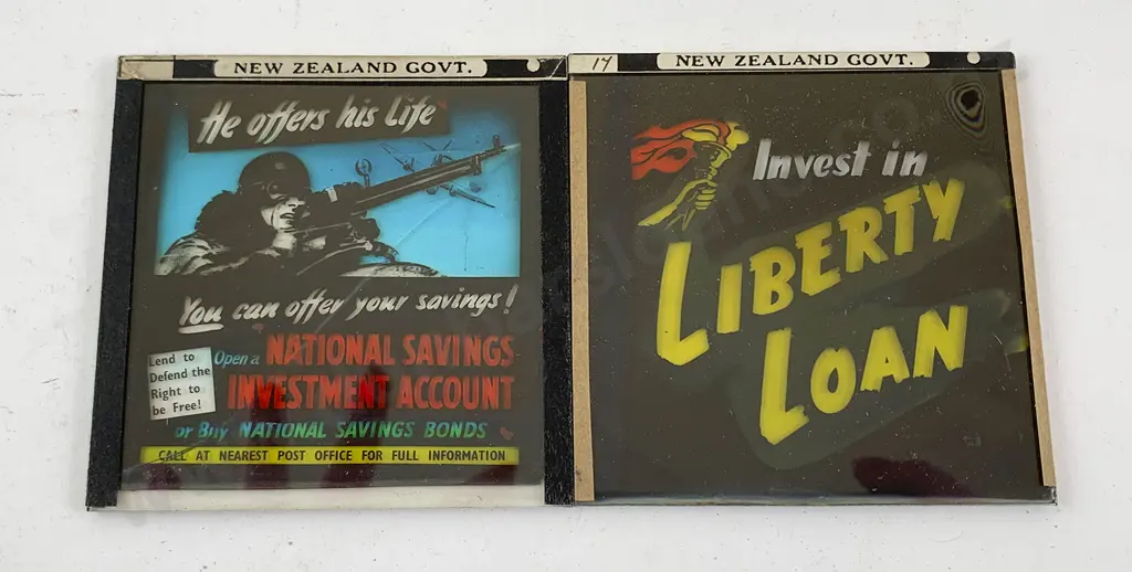 Two Magic Lantern Slides Image 1++