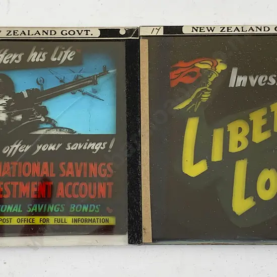 Two Magic Lantern Slides