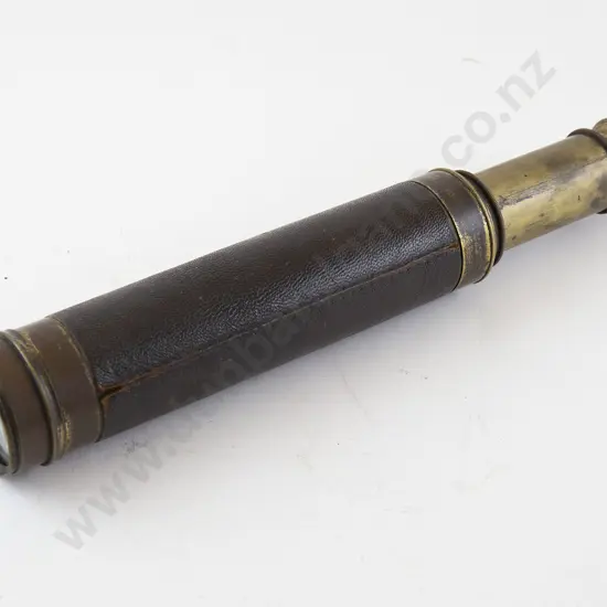 Three Drawer Brass Telescope