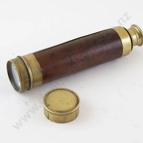 Three Drawer Brass Telescope