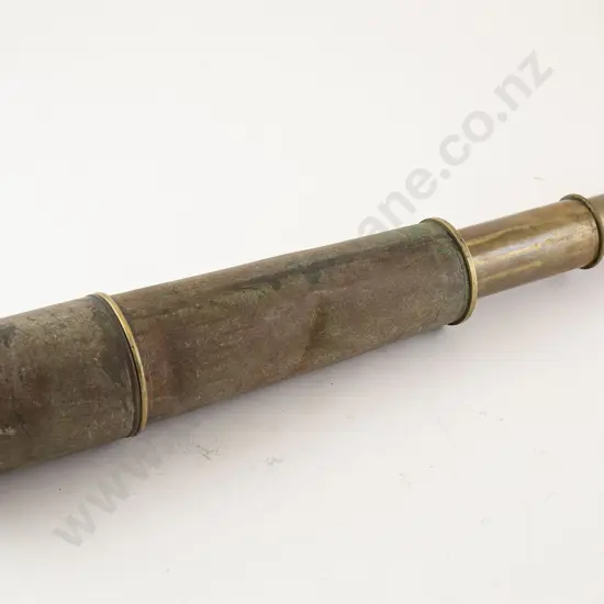 Three Drawer Brass Telescope
