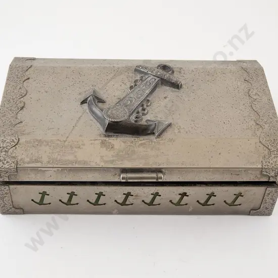Maritime Theme Cigar Box and Souvenirs