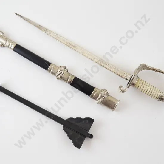Miniature US Navel Officers Sword Letter Opener