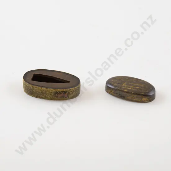 Two Japanese Sword Fitting Pieces