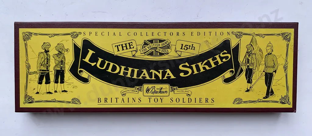 Boxed Britains 8832 15th Ludhiana Sikhs Image 1++