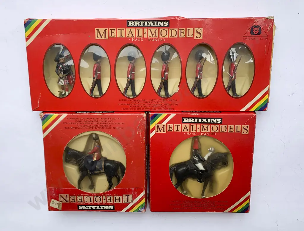 Four Boxed Britains Set Mixed Lot and single figures Image 1++