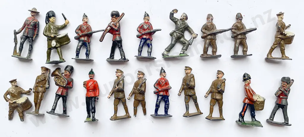 Collection Vintage Mainly Johillco Lead Soldiers Image 1++