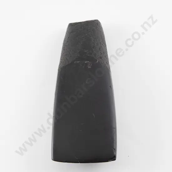 A Superb Black Argillite  Pre-European Toki  (Adze Blade)