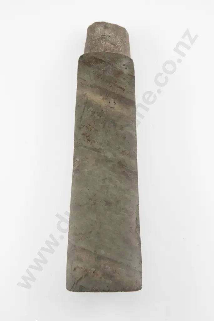 A Superb Large Argillite  Pre- European Toki ( Adze) Image 1++