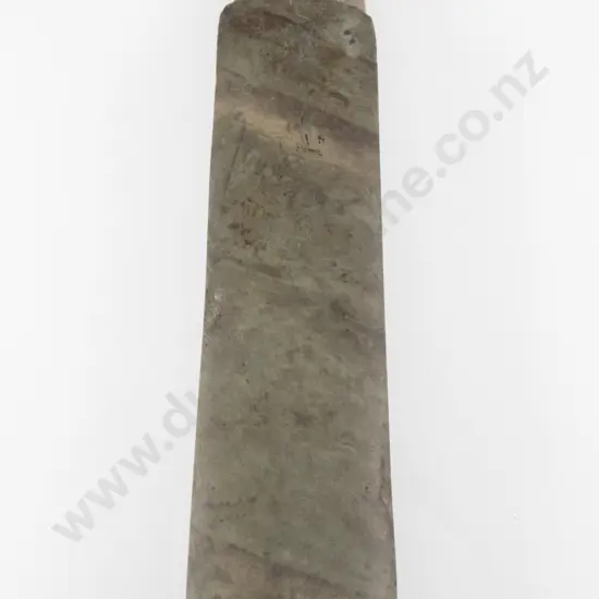 A Superb Large Argillite  Pre- European Toki ( Adze)