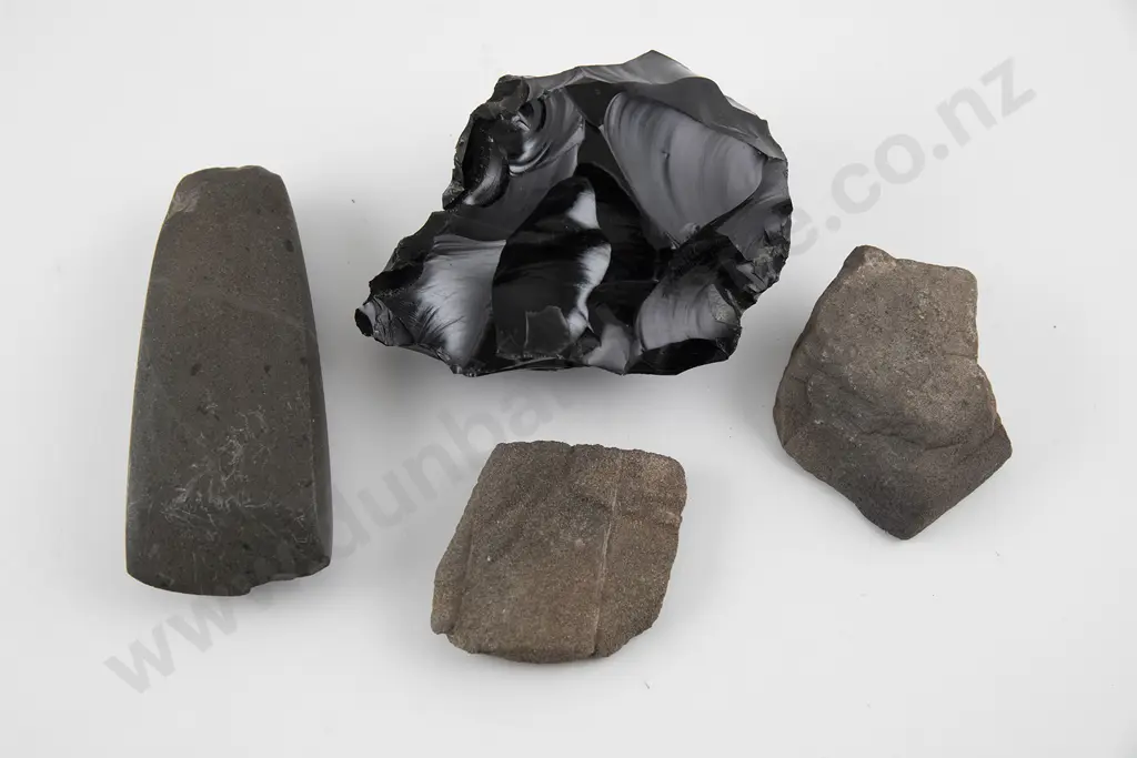 Worked Obsidian stone Image 1++