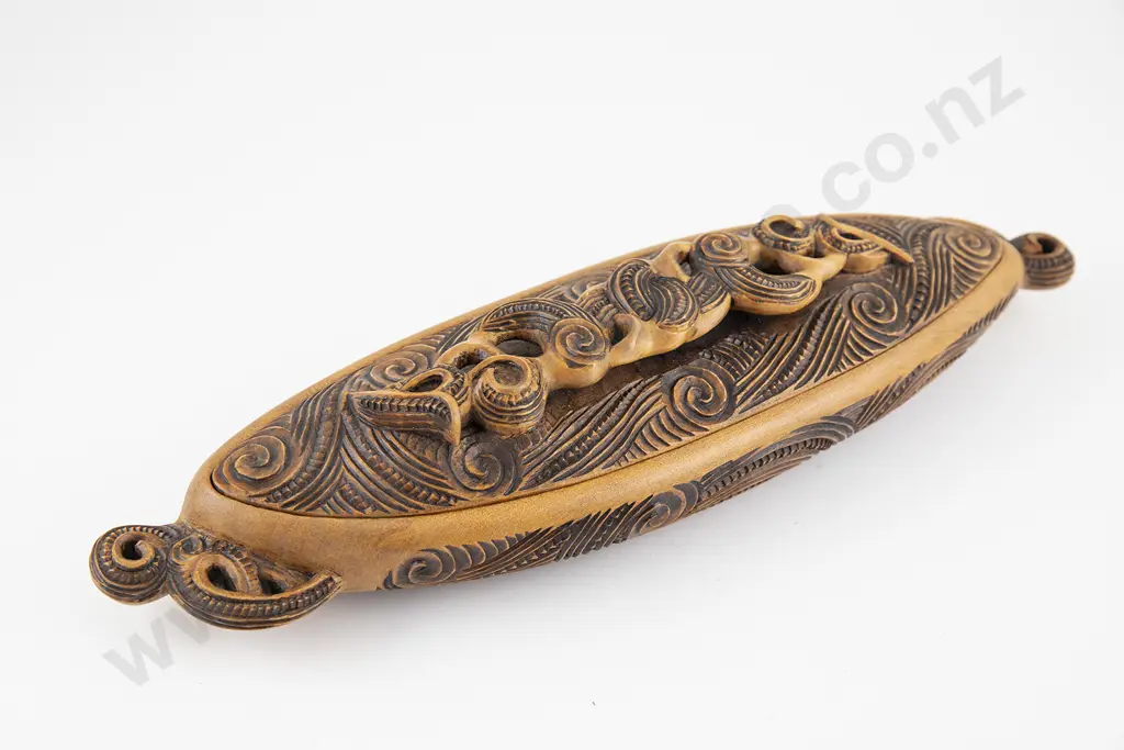 Wakahuia carved by Rangi Redman Image 1++