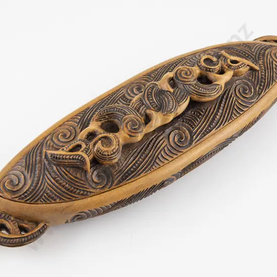 Wakahuia carved by Rangi Redman