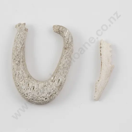 Two fish hooks