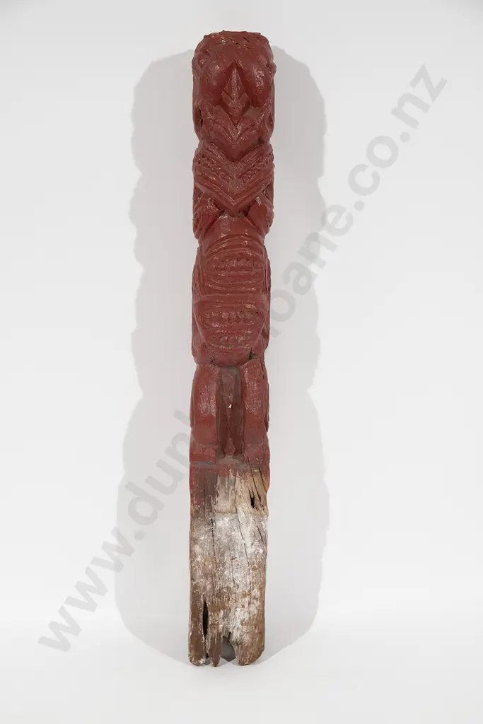 Pou Whakairo (Free standing carved figure ) Image 1++