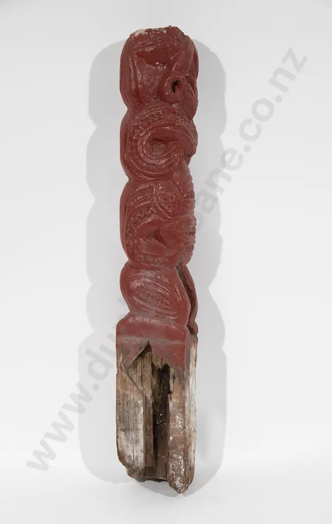 Pou Whakairo (Free standing carved figure ) Image 1++