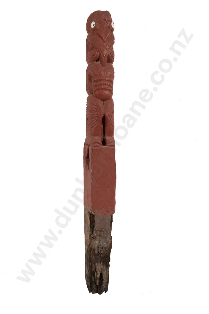 Pou Whakairo (Free standing carved figure ) Image 1++