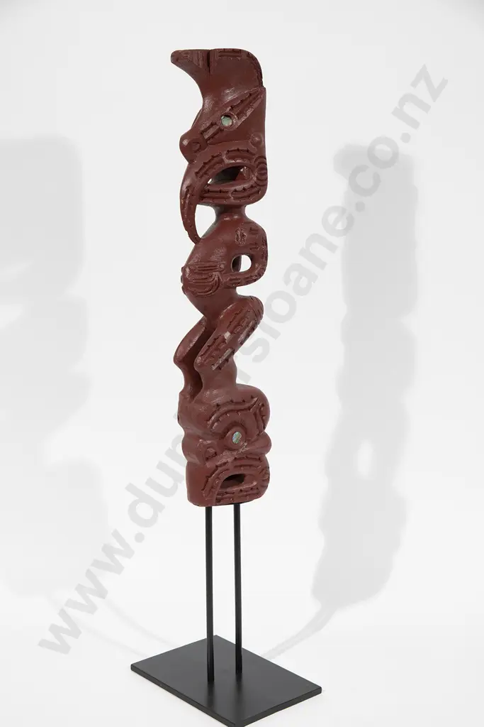 Pou Whakairo (Free standing carved figure ) Image 1++