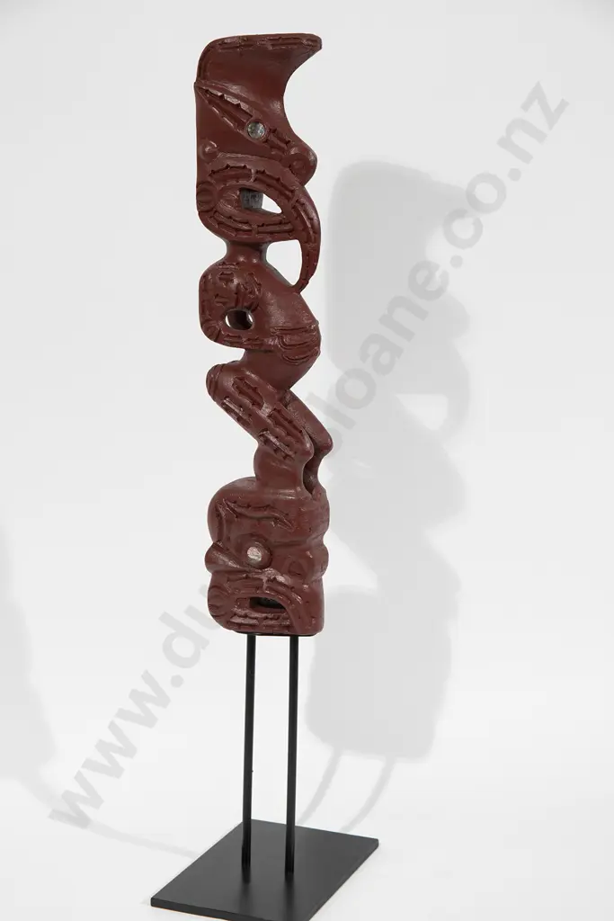 Pou Whakairo (Free standing carved figure ) Image 1++
