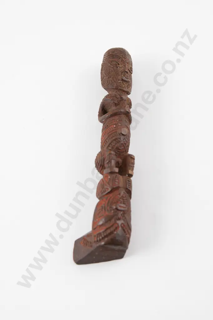 Carved Maori Figure Image 1++
