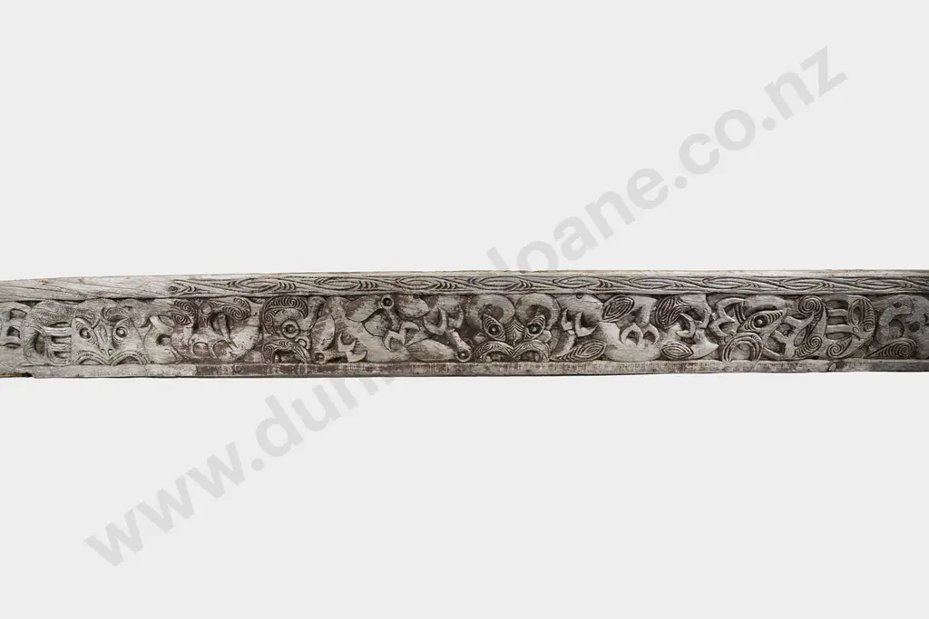 Large carved Paepae (Threshold Board) Image 1++