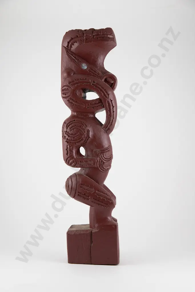 Pou Whakairo (Free standing carved figure ) Image 1++