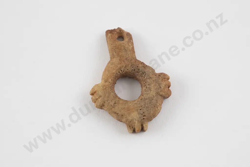 Rare and Unusual Bone Kaka Poria ( Bird Leg ring) Image 1++