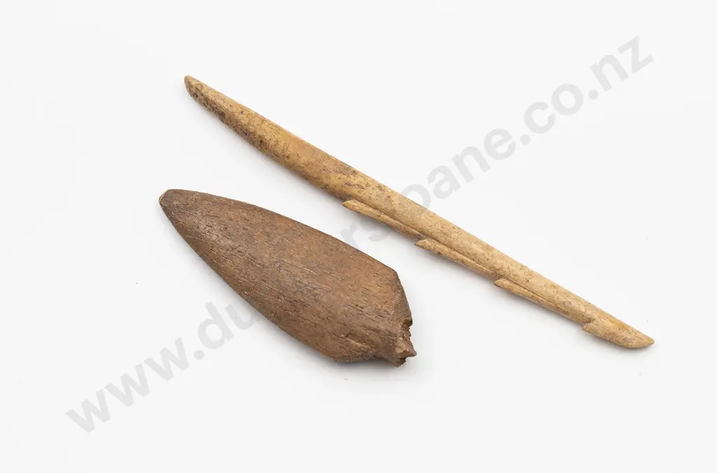Two Bone spear tips Image 1++