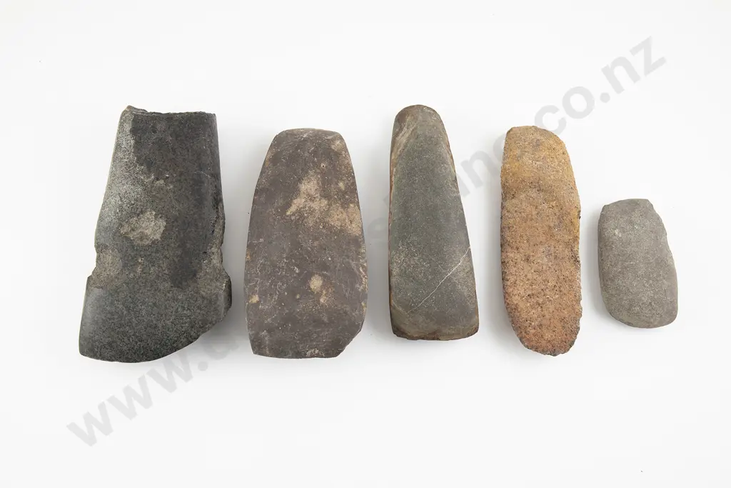 Five Toki ( Adze Blades ) Image 1++