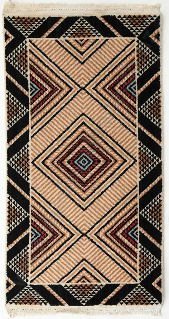 Rare Tattersfield Maori Legend Rug Image 1++