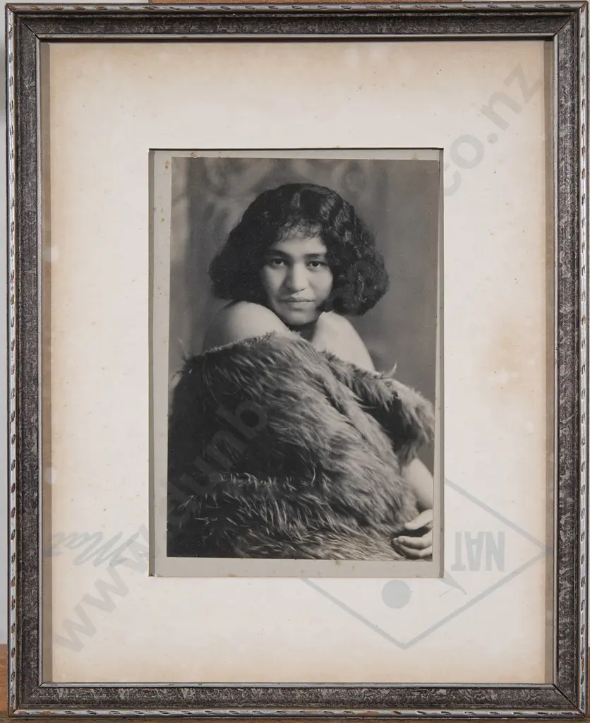 Charles Troughton Clark Maori Portrait Photo Image 1++