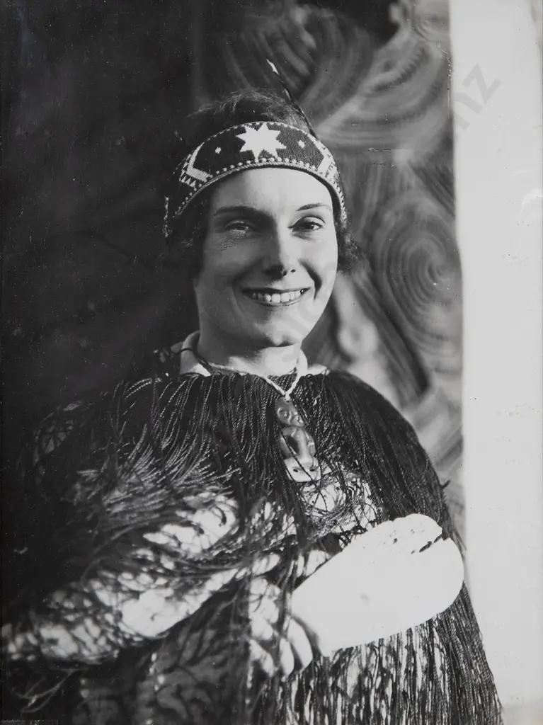 Charles Troughton Clark Maori Portrait Photo of Jean Batten Image 1++