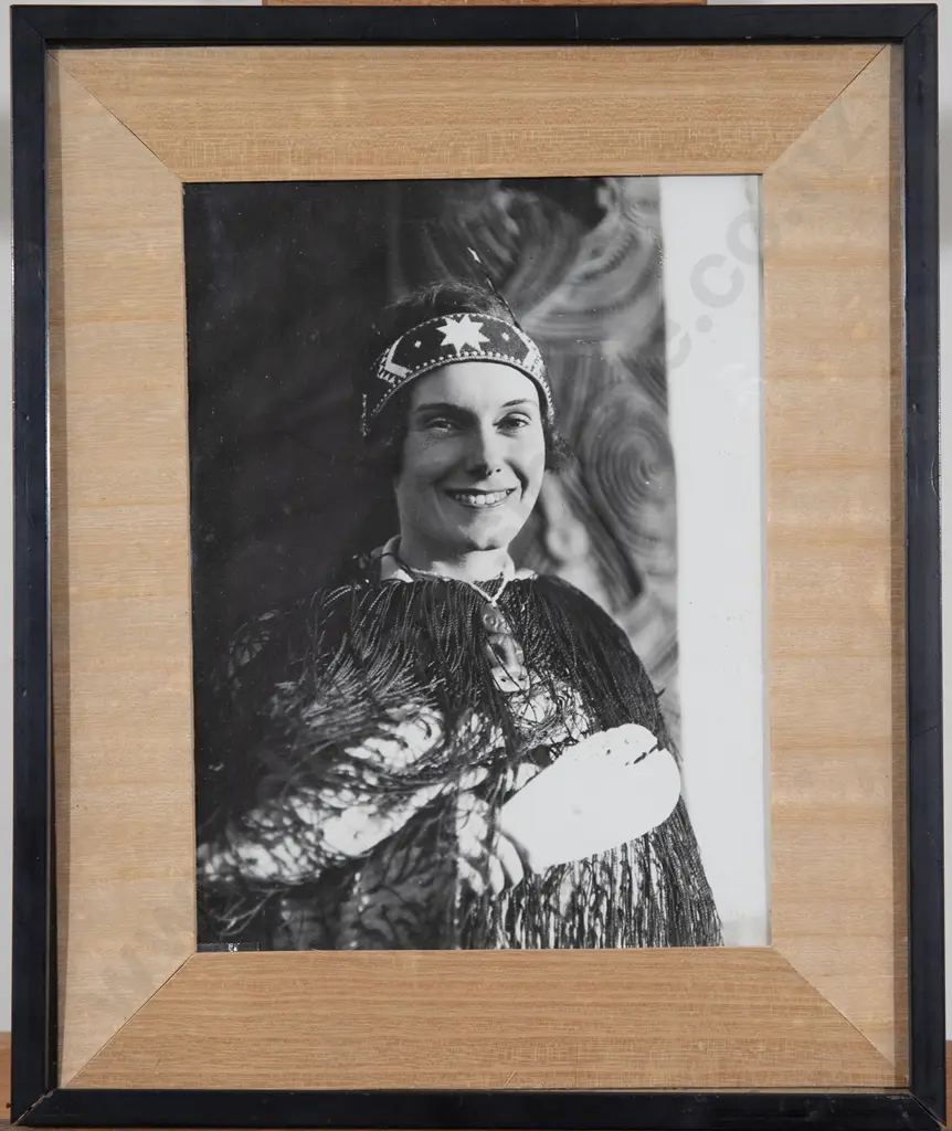 Charles Troughton Clark Maori Portrait Photo of Jean Batten Image 1++