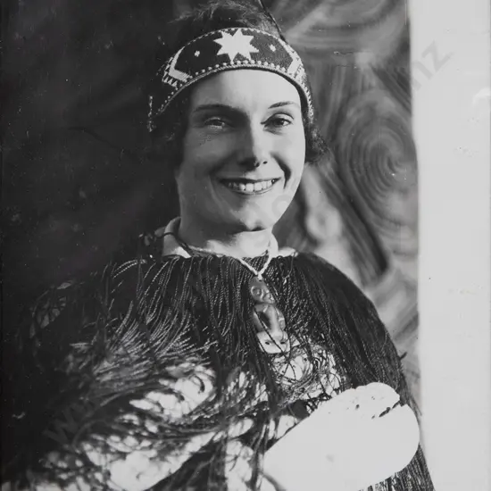 Charles Troughton Clark Maori Portrait Photo of Jean Batten